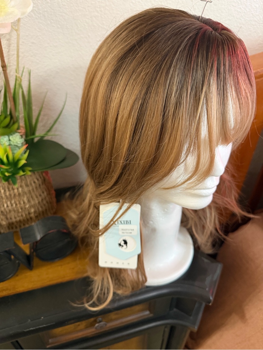 New!!!Women’s Layered Wig with Bangs - Light Brown Blend